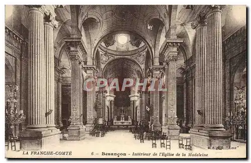 Cartes postales Besancon Interieur de l&#39Eglise de la Madeleine