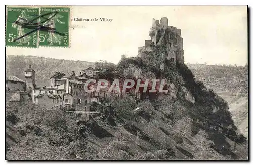 Cartes postales Chateau et le Village