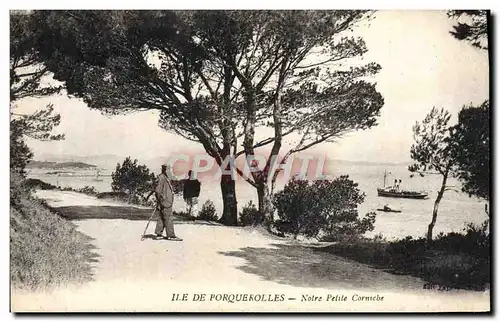 Cartes postales Ile De Porquerolles Notre petite Corniche