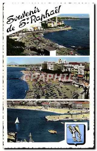 Cartes postales moderne Souvenir De Saint Raphael La plage Vue generale de la plage Frejus Plage