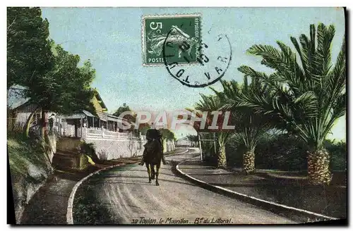 Cartes postales Toulon Le Mounillon Bd du Littoral Cheval