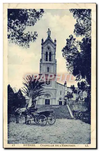 Cartes postales Hyeres Chapelle de L'Ermitage