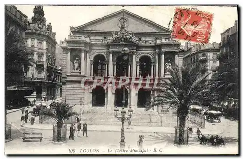 Cartes postales Toulon Le Theatre Municipal