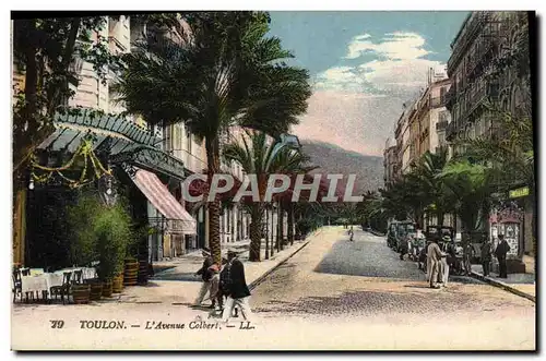 Cartes postales Toulon L'Avenue Colbert