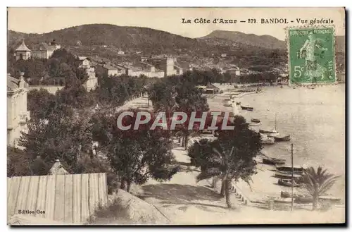 Cartes postales Bandol vue Generale