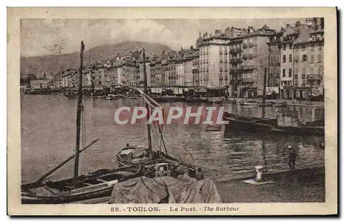 Cartes postales Toulon Le Port Bateaux