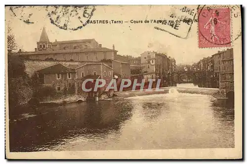 Cartes postales Castres Cours de l'Agout