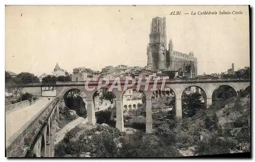 Cartes postales Albi La Cathedrale Sainte Cecile