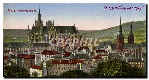 Cartes postales Metz Gesamtansicht