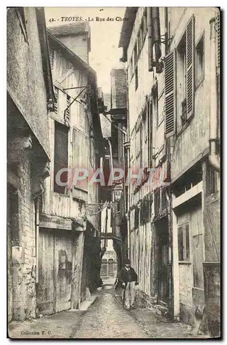 Cartes postales Troyes La Rue des Chats