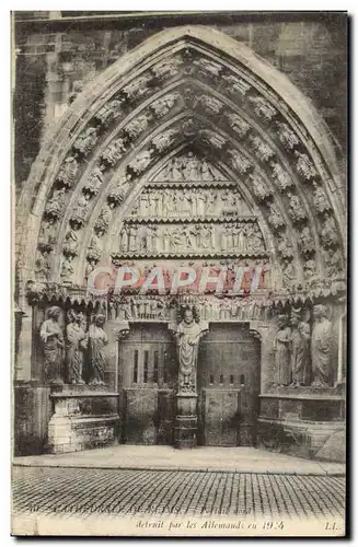 Cartes postales Reims Cathedrale