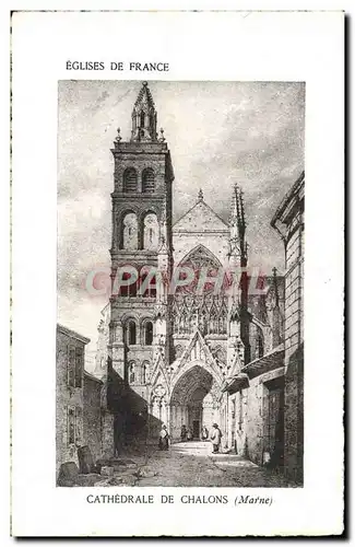 Cartes postales Catherale De Chalons