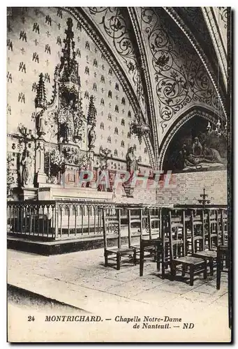 Cartes postales Montrichard Chapelle Notre Dame de Nanteuil