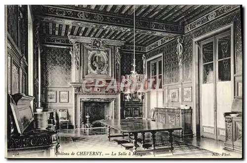 Cartes postales Cheverny La Salle Manger