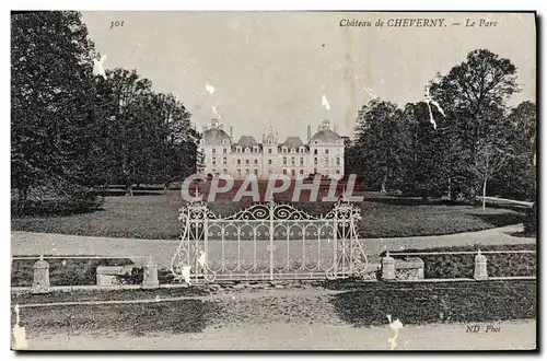 Cartes postales Cheverny Le Parc