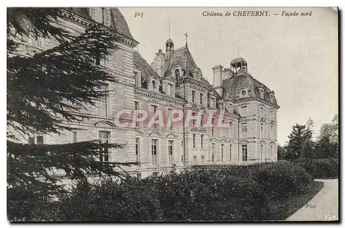 Cartes postales Cheverny Facade Nord