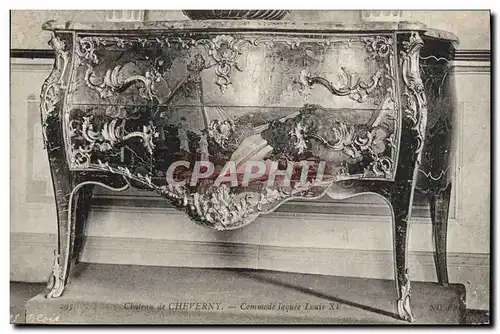 Cartes postales Cheverny Commode Laquee Louis XV