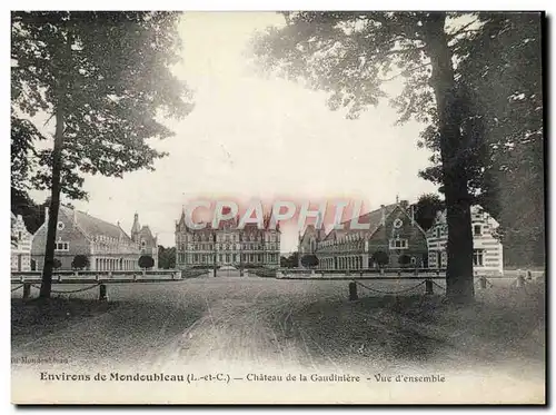 Ansichtskarte AK Environs De Mondoubleau Chateau De La Gaudiniere Vue D&#39ensemble