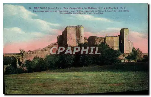 Cartes postales Montoire Vue Densemble Du Chateau