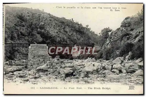 Cartes postales Gargilesse Le Pont Noir