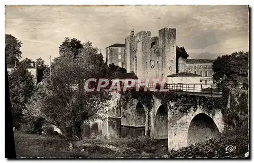 Cartes postales moderne Environs De Nerac Barbaste Le Moulin Des Tours et le pont