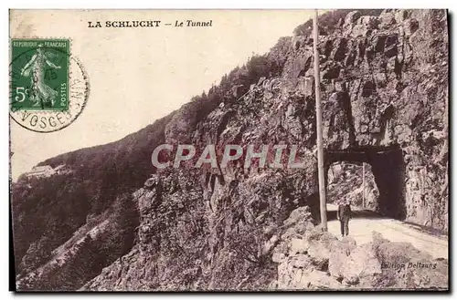 Cartes postales La Schlucht Le Tunnel