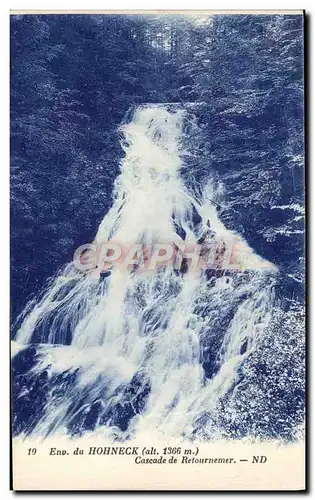 Cartes postales Environs du Hohneck Cascade De Retournemer