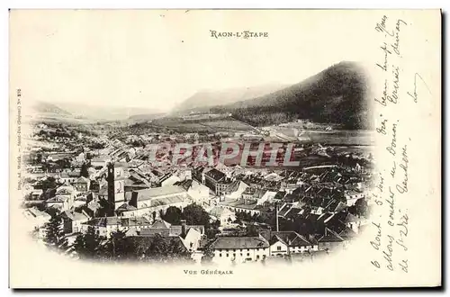 Cartes postales Raon L'Etape Vue Generale