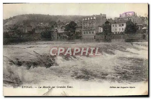 Cartes postales Epinal La Moselle Per Grandes Eaux