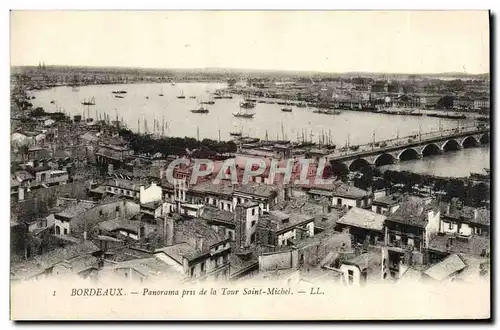 Cartes postales Bordeaux Panorama Pres De La Tour Saint Michel