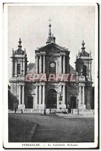 Cartes postales Versailles La Cathedrale St Louis