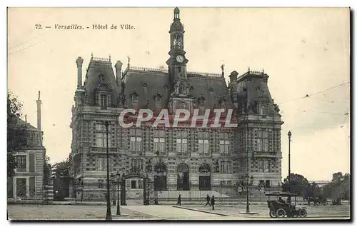 Cartes postales Versailles Hotel De Ville