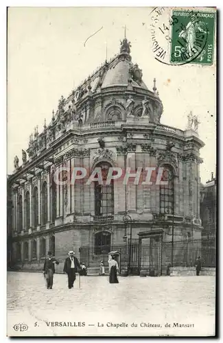 Ansichtskarte AK Versailles Le Chapelle Du Chateau de Mansart