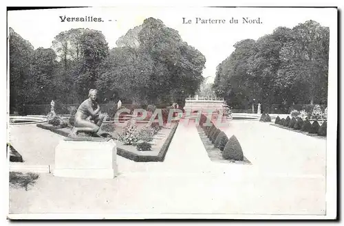 Cartes postales Versailles Le Parterre Du Nord