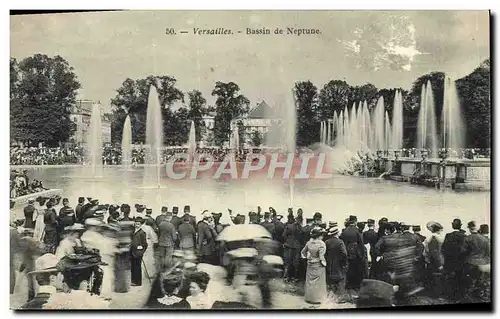 Cartes postales Versailles Bassin De Neptune