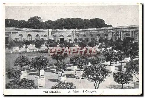 Cartes postales Versailles Le Palais L&#39Orangerie