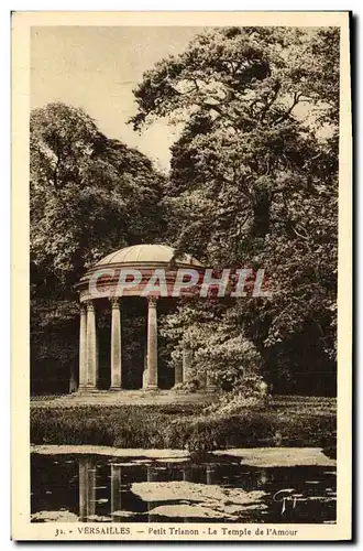 Cartes postales Versailles Petit Trianon Le temple de l&#39amour