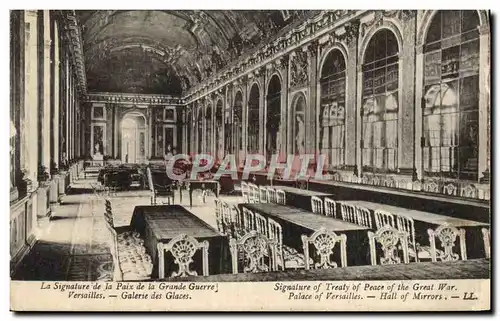 Cartes postales Versailles Galerie Des Glaces