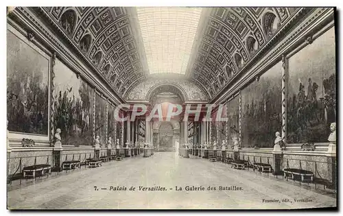 Cartes postales Palais De Versailles La Galerie Des Batailles