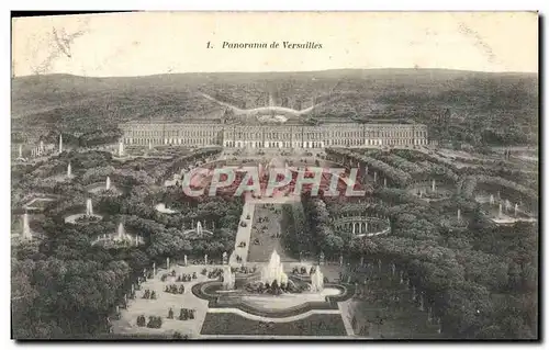 Cartes postales Panorama De Versailles