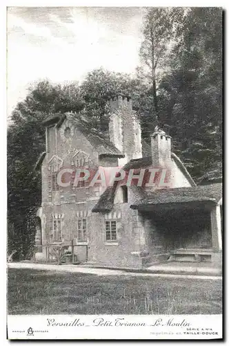 Cartes postales Versailles Petit Trianon Le moulin