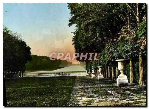 Moderne Karte Versailles Jardins Du Palais Tapis vert et bassin d&#39Apollon