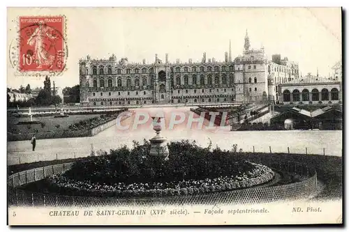 Cartes postales Saint Germain En Laye Le Chateau Facade septentrionale