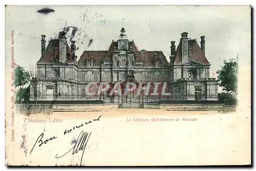 Cartes postales Maisons Lafitte Le Chateau Chef Docuvre De Mansart