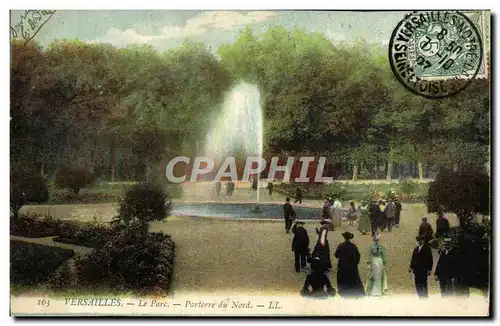 Cartes postales Versailes Le Parc Parterre Du Nord