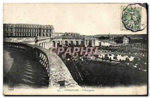 Cartes postales Versailles L&#39Orangerie