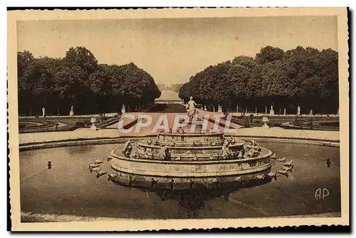 Ansichtskarte AK Versailles Le bassin de Latone Tapis vert et le grand bassin