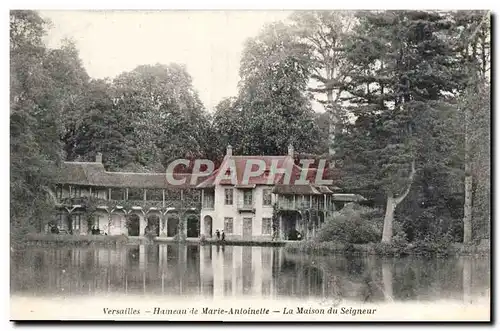 Ansichtskarte AK Versailles Hameau de Marie Antoinette La Maison du Seigneur