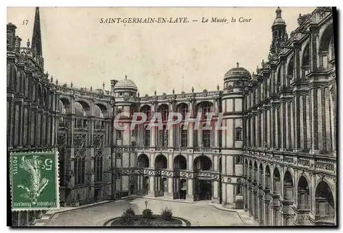 Cartes postales Saint Germain En Laye Le Musee la Cour