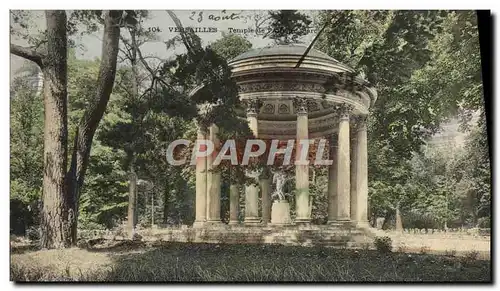 Cartes postales Versailles Temple de l'amour